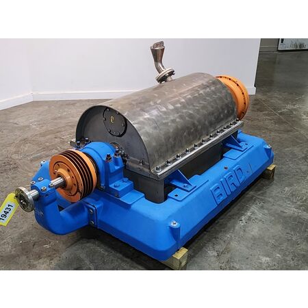 18" x 28" Bird #18x28, Horizontal Solid Bowl Decanter Centrifuge, 3000 RPM, 140:1 ratio - Image 2