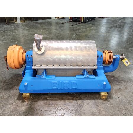 18" x 28" Bird #18x28, Horizontal Solid Bowl Decanter Centrifuge, 3000 RPM, 140:1 ratio - Image 3