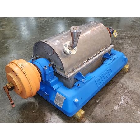 18" x 28" Bird #18x28, Horizontal Solid Bowl Decanter Centrifuge, 3000 RPM, 140:1 ratio - Image 4