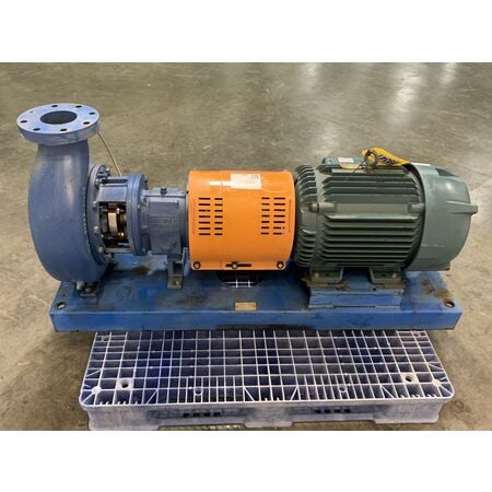 900 GPM @ 70' TDH, Griswold #M-A80-10148, End Suction Centrifugal Pump, 30 HP, 9.11" diameter impeller, 6" - Image 2