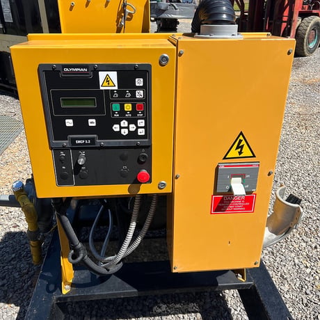 125 KW Olympian #G125G1 GM-8.1L, Natural gas generator,open skid, 120/208 Volts,Tier 2,2008 - Image 2