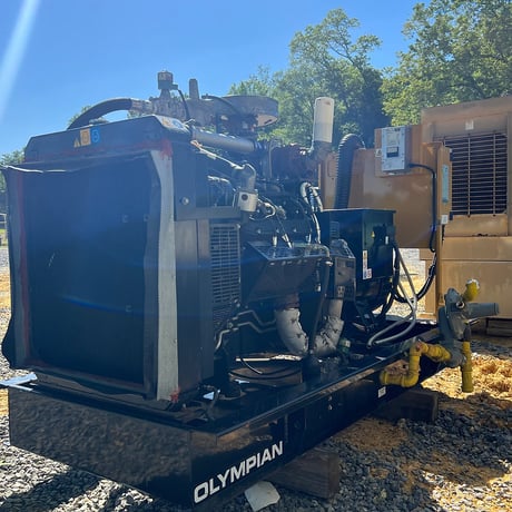 125 KW Olympian #G125G1 GM-8.1L, Natural gas generator,open skid, 120/208 Volts,Tier 2,2008 - Image 7