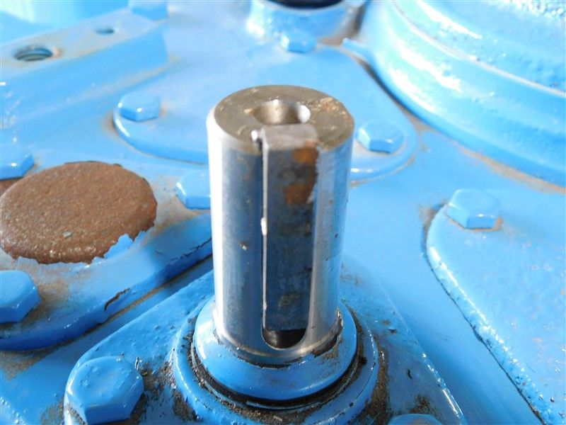 7.5 HP @ 1800 RPM in, Chemineer #22GTD-7.5, turbine agitator, 45 RPM out, unused surplus - Image 5