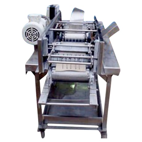 Aloe Vera Leaf Cubing Machine - Image 1