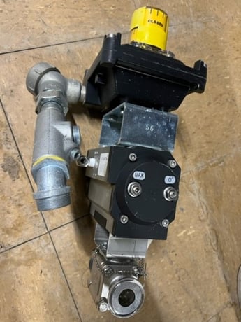 Max-Air Technology #UT21-4DAD31, Pneumatic Actuator w/ 1" Valve, 150 psi - Image 3