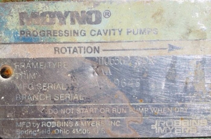 Moyno #2II065G2, Progressive Cavity Pump, 15 HP - Image 3