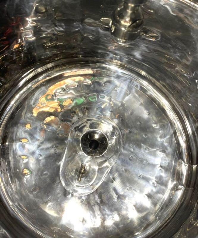 30 gallon Lee, Sanitary Jacketed Reactor/vacuum Vessel, Stainless Steel, 24" diameter x 16" T/T, 60 psig @ - Image 7