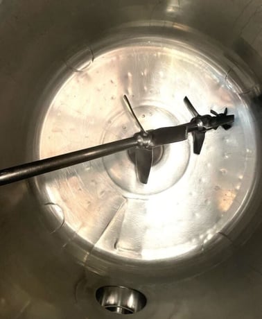 35 gallon ITT, Sanitary Stainless Steel Pharmaceutical Reactor, 0.5 HP, 24" diameter x 20" T/T, 30 psig @ 250 - Image 5