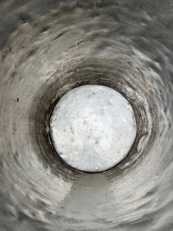 60 gallon Stainless Steel Drum, 24" diameter x 32" T/T - Image 2