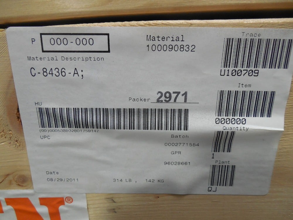 Timken, C-8436-A, upper radial cylindrical roller bearing, 100090832, new, 2011 (2 available) - Image 3