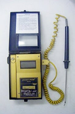EDL #BPD-22KN, Digital Pocket-Probe Thermometer, Type K Thermocouple, -30 to +700 deg F - Image 3
