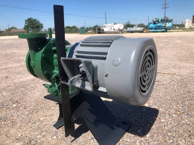 140 GPM, Cornell #1-1/2 CLB5-2, Centrifugal Pump, 5 HP, 230/460 V, 1800/3480 RPM, 2" suction, 1.5" discharge - Image 3