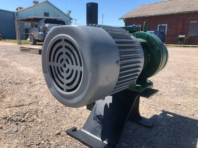 140 GPM, Cornell #1-1/2 CLB5-2, Centrifugal Pump, 5 HP, 230/460 V, 1800/3480 RPM, 2" suction, 1.5" discharge - Image 4