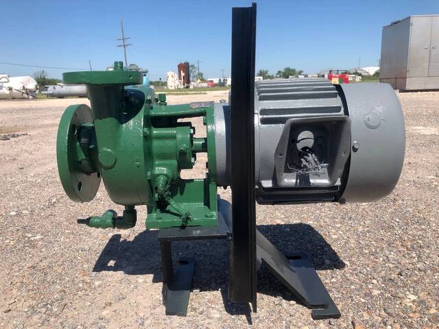140 GPM, Cornell #1-1/2 CLB5-2, Centrifugal Pump, 5 HP, 230/460 V, 1800/3480 RPM, 2" suction, 1.5" discharge - Image 9