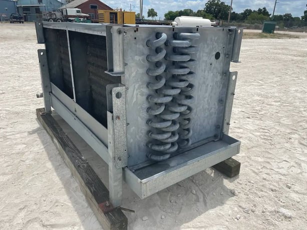 2 Fans, Frick SCS-263SH-RH3, Ammonia Evaporator Coil - 5 TR, Low/Medium Temperature, 0.33 HP, 6248 CFM, 600 - Image 9