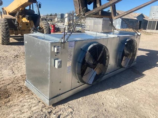2 Fans, Krack #SM24E-989-CMM-T-ST-ST, Freon Evaporator Coil - 12 TR, 2 Fans, Low/Medium Temperature, 1 HP - Image 6