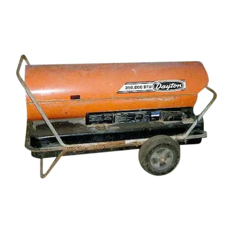 350000 BTU Dayton, Gas Turbine Heater - Image 1