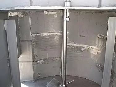 1000 gallon Stainless Steel Mix Tank, 15 HP, 1180 RPM, 168.5 RPM final, 6' L x 5' 3" width x 4' 11" H inside - Image 7