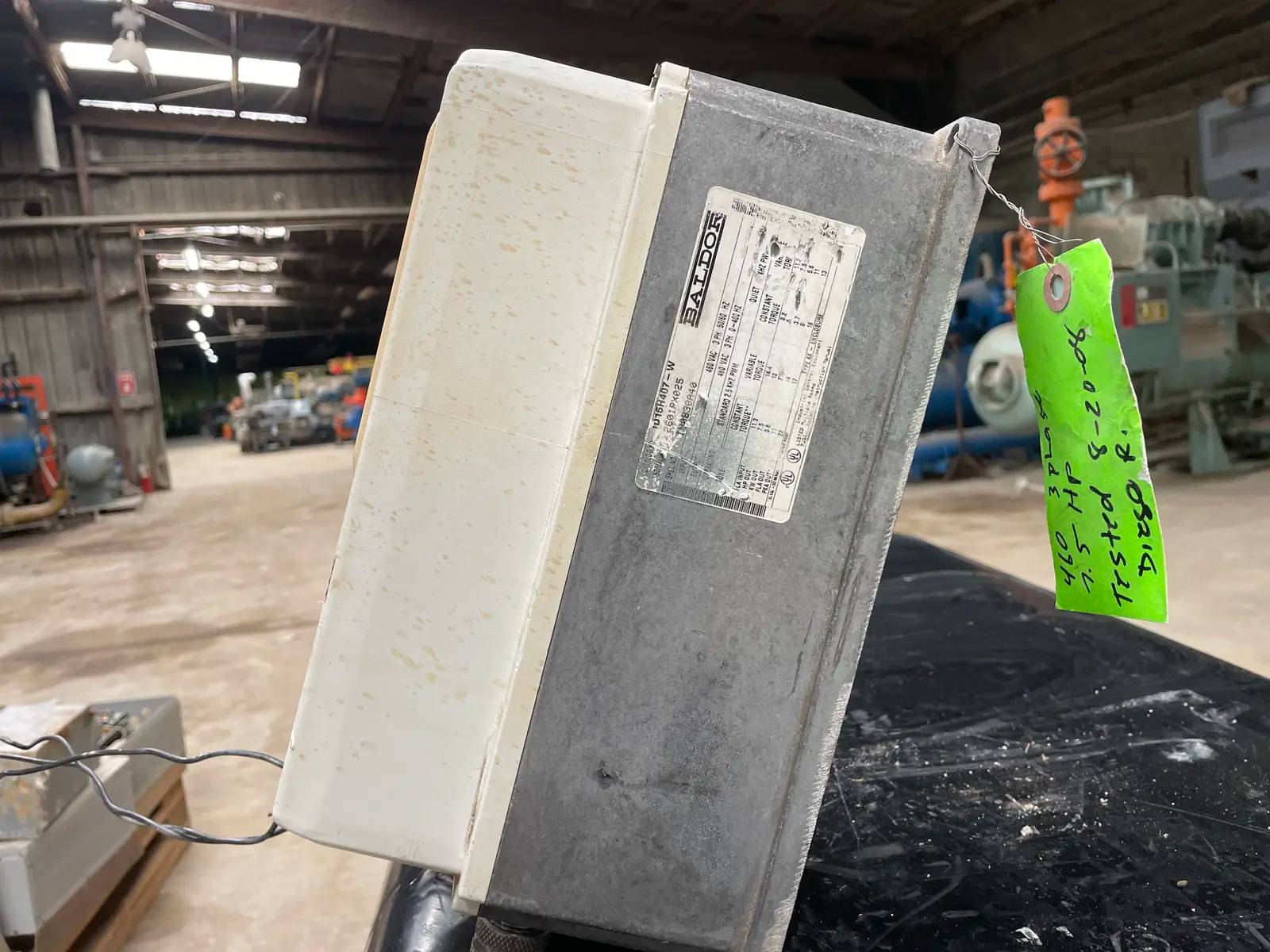 7.5 HP Baldor, ID15H407-W, Variable Frequency Drive, 460 Volts input/output - Image 6