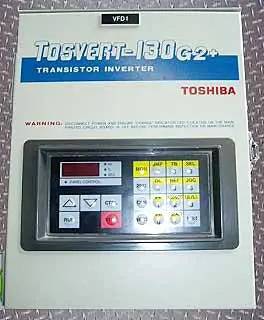 3 HP Toshiba, VT130G2+4035, Variable Frequency Inverter, 460 Volts input/output - Image 3