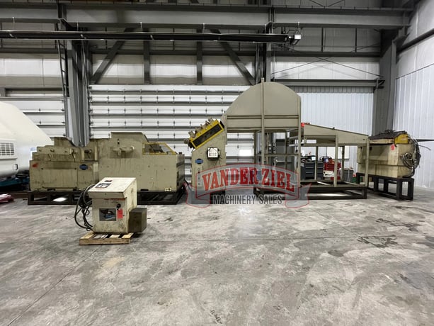 36" x 3/16" Coe Press Equipment, coil servo feed line, 20000 lb. - Image 1