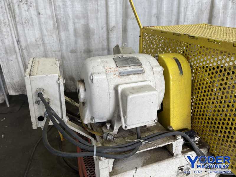 18 Ton, Tishken #CO-6-HWA, 2-post cut-off press, 1 -1/2" stroke, air clutch, 3 HP, #76595 - Image 3