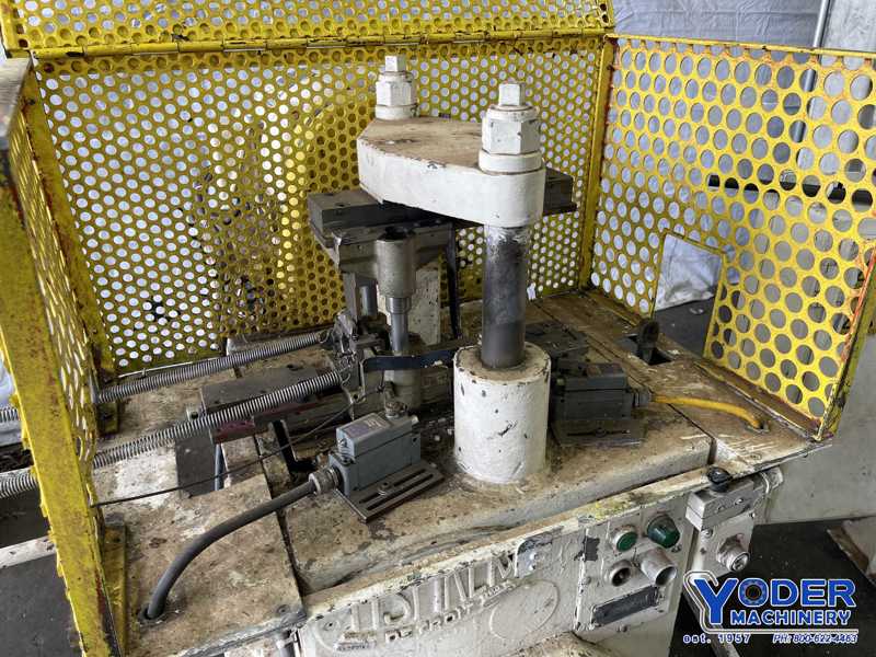 18 Ton, Tishken #CO-6-HWA, 2-post cut-off press, 1 -1/2" stroke, air clutch, 3 HP, #76595 - Image 6