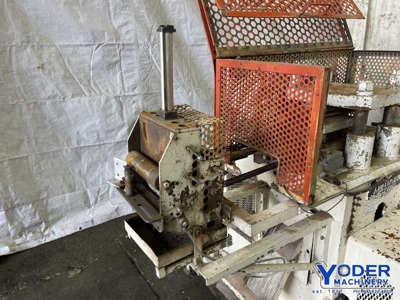 18 Ton, Tishken #CO-6-8-18, 4-post cut-off press, 1 -1/2" stroke, air clutch, 5 HP, #76594 - Image 4