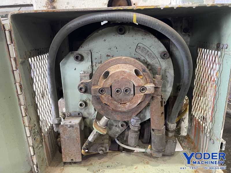 18 Ton, Tishken #CO-6-8-18, 4-post cut-off press, 1 -1/2" stroke, air clutch, 5 HP, #76594 - Image 5