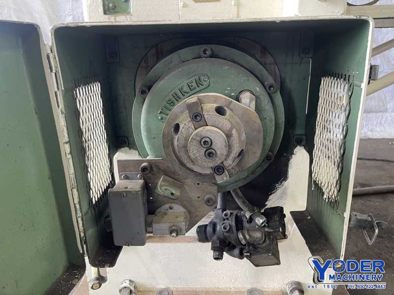18 Ton, Tishken #CO-6-4, 4-post cut-off press, 1 -1/2" stroke, air clutch, 5 HP, #76601 - Image 9