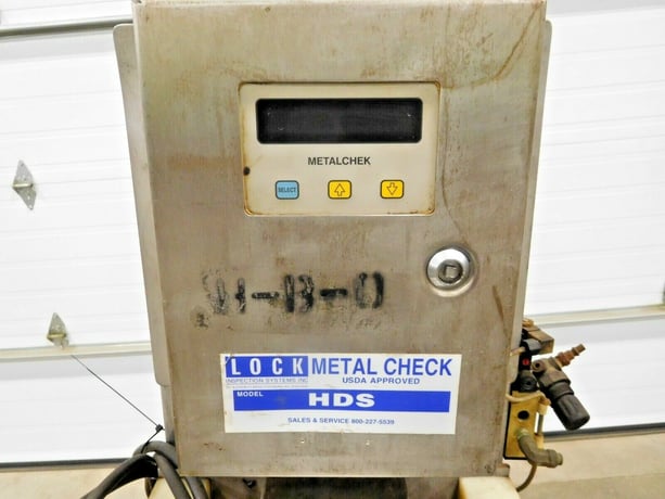 Lock #HDS, flow thru metal detector, 3" tube diameter, with casters - Image 7