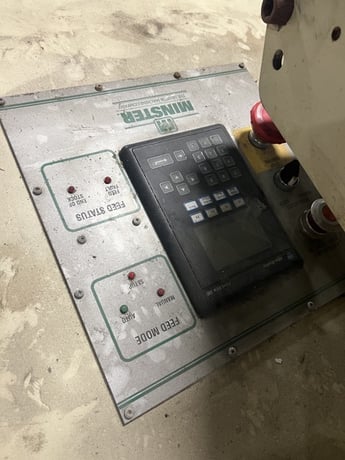 20" Minster #MEF4-20, cabinet mounted servo feeder, 480 V., 3-phase - Image 2