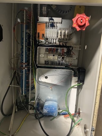 20" Minster #MEF4-20, cabinet mounted servo feeder, 480 V., 3-phase - Image 8
