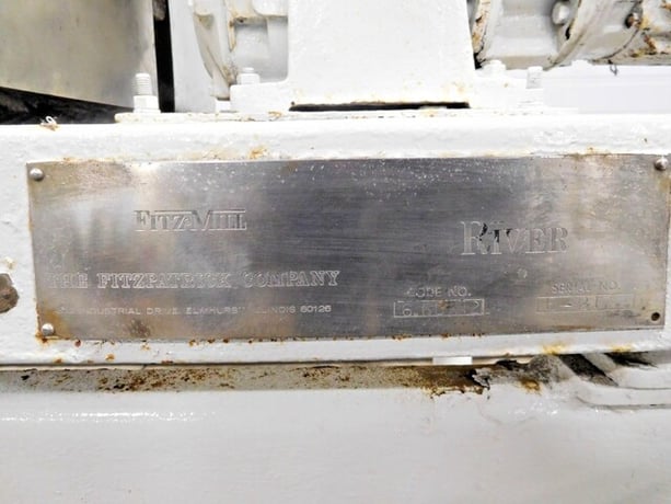 Fitzpatrick #6.6Dx12L, Guiloriver, 5 HP, 230/460 V, 1730 RPM, (2) 6" diameter x 12" L rotors w/ pins - Image 8