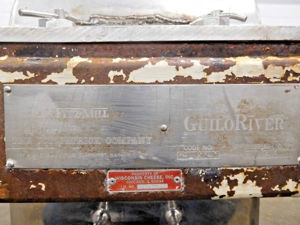 Fitzpatrick #14Lx14D, Guiloriver, 7.5 HP, 11.31:1 ratio, 14" diameter x 14" width rotor w/ riving PINS, 16" x - Image 8