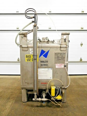 Nalco, Porta-feed System Tote, 200 gallon, 0.58 GPM, 16" manhole - Image 1