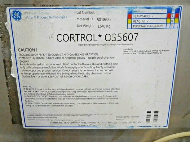 Nalco, Porta-feed System Tote, 200 gallon, 0.58 GPM, 16" manhole - Image 10