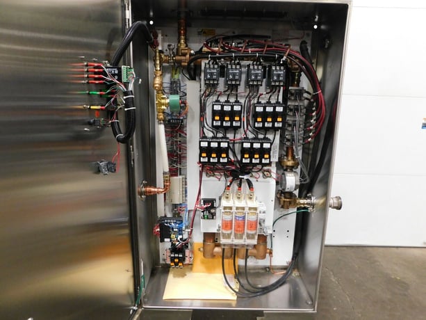 Keltech #SNA-1083/600D-FDS, Safety Shower Heater, 600 V, 3 Ph., 15" x 30" x 60" Cabinet - Image 4