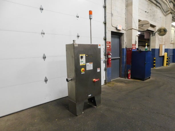 Keltech #SNA-1083/600D-FDS, Safety Shower Heater, 600 V, 3 Ph., 15" x 30" x 60" Cabinet - Image 5