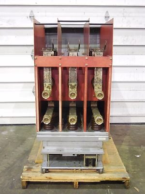 600 Amp. ITE/Gould #HPL-C, Power Load Breaker, 13.8 kV rated, 14.5 kV max, 1977 - Image 7