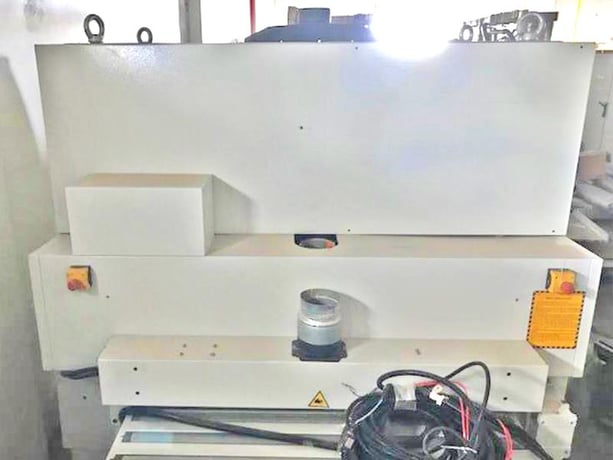 53" Dmc #US-1350-M2RP, Wide Belt Sander, 2 Heads, 170 mm thick, 1370 mm x 2620 mm belts w/ 34/28.5 HP, 3 HP - Image 4