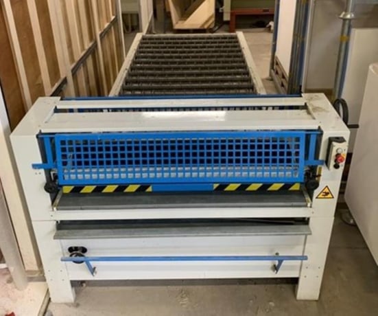 Soest #DRM-2-1 1300, Glue Spreader and Outfeed Conveyor, 51" width, 1/16-3.96" working thickness, 11.8" min. - Image 1