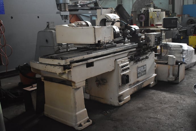 Heald #275 Sizematic, extended bridge, digital read out, behind wheel dresser, 3-jaw 10" chk, 14000 RPM - Image 3