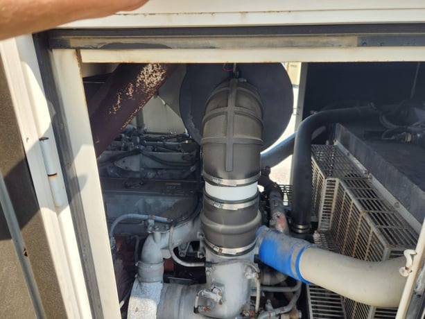 352 KW Multiquip #DCA400SSI4I, trailer mounted, Tier 4i, 277/480 Volts, 9090 hours, 2013, $85k - Image 3