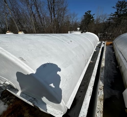 10000 gallon Above ground storage tank w/ Dike, 26' 7" L x 8' W x 8' H - Image 3