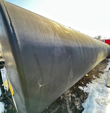 10000 gallon Underground storage tank, Steel, 22' 6" L x 8' W x 8' H - Image 4