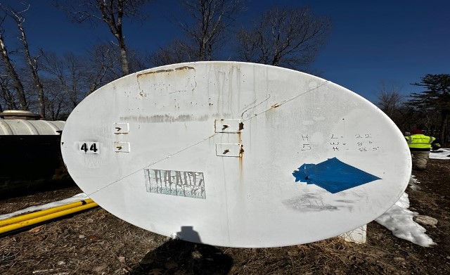 9000 gallon Above ground storage tank, 22' L x 8' 5" W x 8' 5" H - Image 1