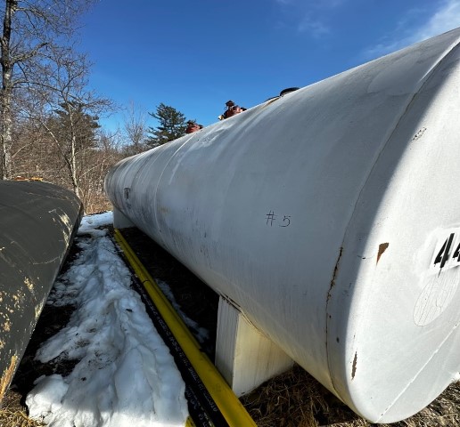 9000 gallon Above ground storage tank, 22' L x 8' 5" W x 8' 5" H - Image 4