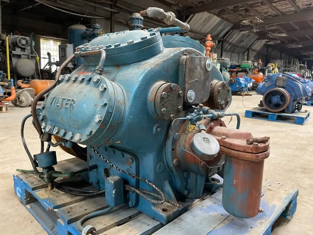 Vilter 448, 8-Cylinder Reciprocating Compressor, 1200 RPM, 309 PSIG, 93 Ton - Image 4