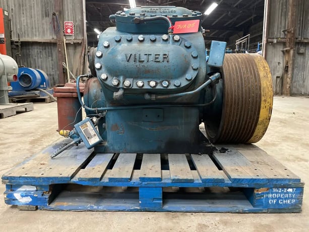 Vilter 448, 8-Cylinder Reciprocating Compressor, 1200 RPM, 309 PSIG, 93 Ton - Image 7